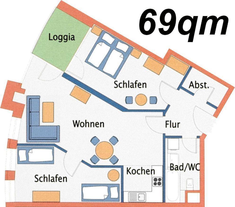 Strandhaus Nordseebrandung B2.3